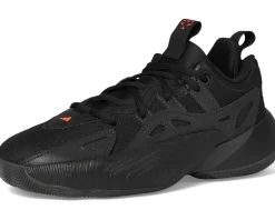 adidas Kids Trae Unlimited (Big Kid) Black/Carbon/Solar Red Hot