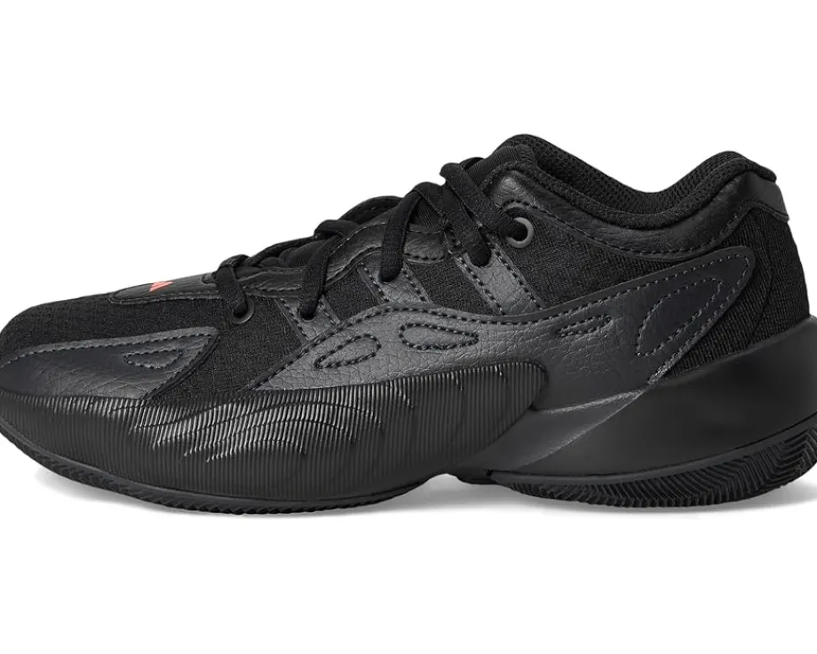 Shoes|Shoes|adidas Kids Trae Unlimited (Little Kid) Black/Carbon/Solar Red