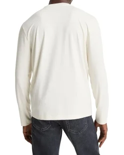 Vince Triblend Jersey Long Sleeve Crew Neck