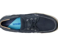Sebago Triton Three Eyelets Blue Nite Best
