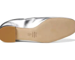 Stuart Weitzman Flats<Tully Loafer Silver