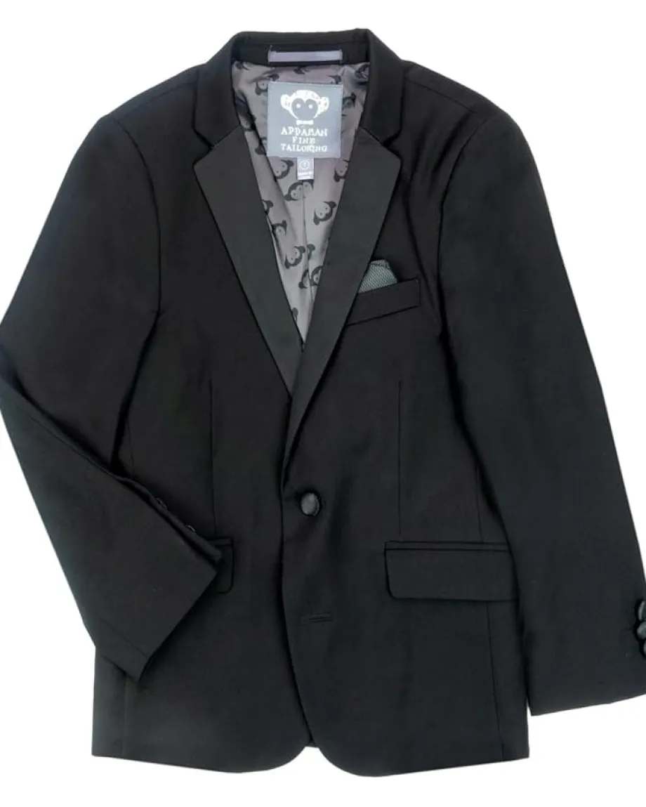 Kids/BOY Appaman Kids Tuxedo Suit Jacket (Toddler/Little Kids/Big Kids)
