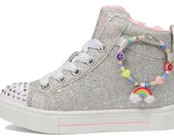 SKECHERS KIDS Twinkle Sparks - Charm Bestie (Little Kid) Silver Online