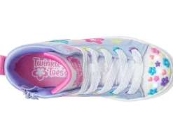 SKECHERS KIDS Shoes<Twinkle Sparks - Super Blossom 314819L (Little Kid) Periwinkle/Multi