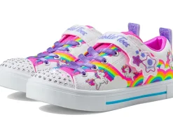 Shoes|SKECHERS KIDS Twinkle Sparks 314809L (Little Kid) White/Multi