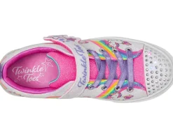 Shoes|SKECHERS KIDS Twinkle Sparks 314809L (Little Kid) White/Multi