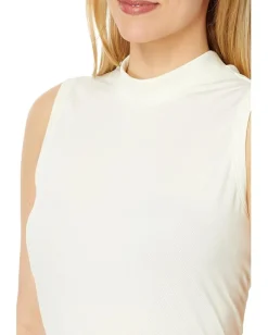 Women adidas Golf Ultimate365 Mock Sleeveless Polo