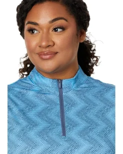 adidas Golf Activewear|Shirts & Tops<Ultimate365 Ottoman Sleeveless Polo Semi Blast Blue