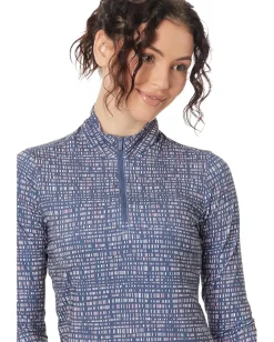 adidas Golf Shirts & Tops|Shirts & Tops<Ultimate365 Printed 1/4 Zip Mock Tee Preloved Ink