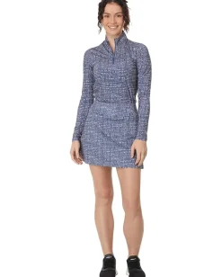 adidas Golf Shirts & Tops|Shirts & Tops<Ultimate365 Printed 1/4 Zip Mock Tee Preloved Ink