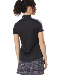 Activewear|Shirts & Tops|adidas Golf Ultimate365 Printed Polo Shirt Black 1