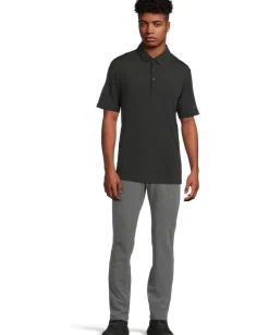 Activewear|adidas Golf Ultimate365 Solid Golf Polo Shirt Black