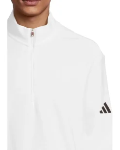 Activewear|adidas Golf Ultimate365 Terry Cloth 1/4 Zip Golf Pullover White