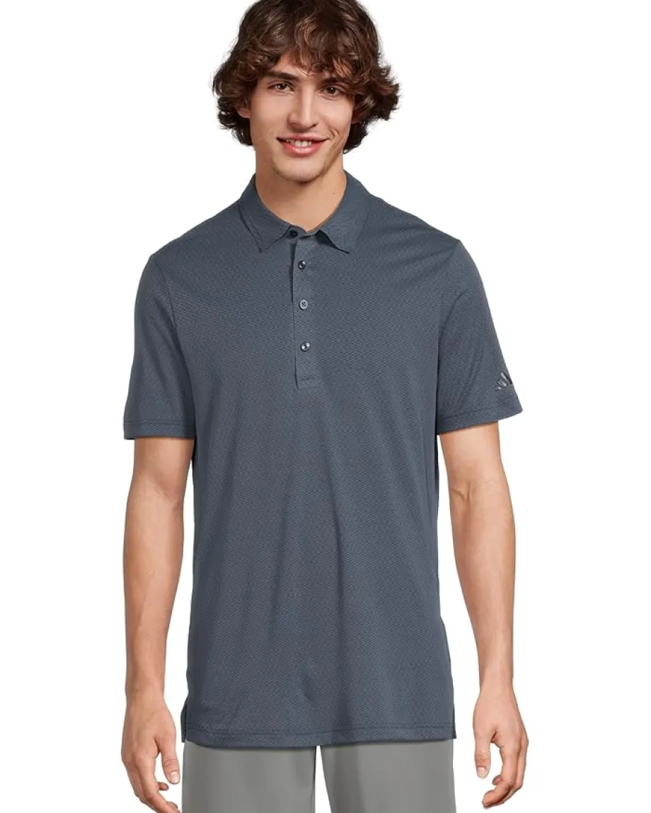 adidas Golf Ultimate365 Tour Texture Golf Polo Shirt Collegiate Navy Sale
