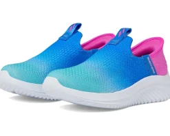 SKECHERS KIDS Ultra Flex 3.0 Stretch Knit (Little Kid/Big Kid) Blue/Pink Online
