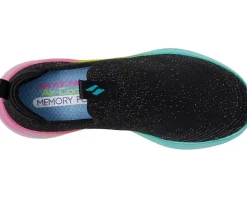 Shoes|SKECHERS KIDS Ultra Flex 3.0 Stretch Knit (Little Kid/Big Kid) Black/Multi