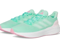 Shoes|Shoes|adidas Kids Ultrabounce Sportswear Shoes (Big Kid) Clear Mint/White/Bliss Pink