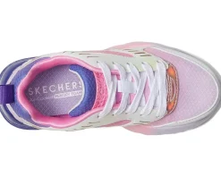 SKECHERS KIDS Uno Lite - Electric Ombre 310388L (Little Kid/Big Kid) Purple/Multi Hot