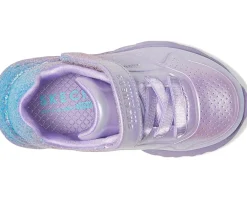 SKECHERS KIDS Uno Lite - Metallic Sparkle 310394N (Toddler) Lavendar Hot