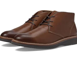 Johnston & Murphy Boots<Upton Chukka Boots Tan Full Grain