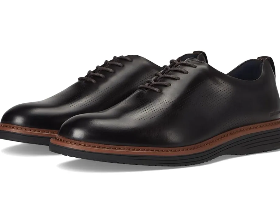 Johnston & Murphy Oxfords|Oxfords<Upton One-piece Perfed Plain Toe Mahogany Full Grain