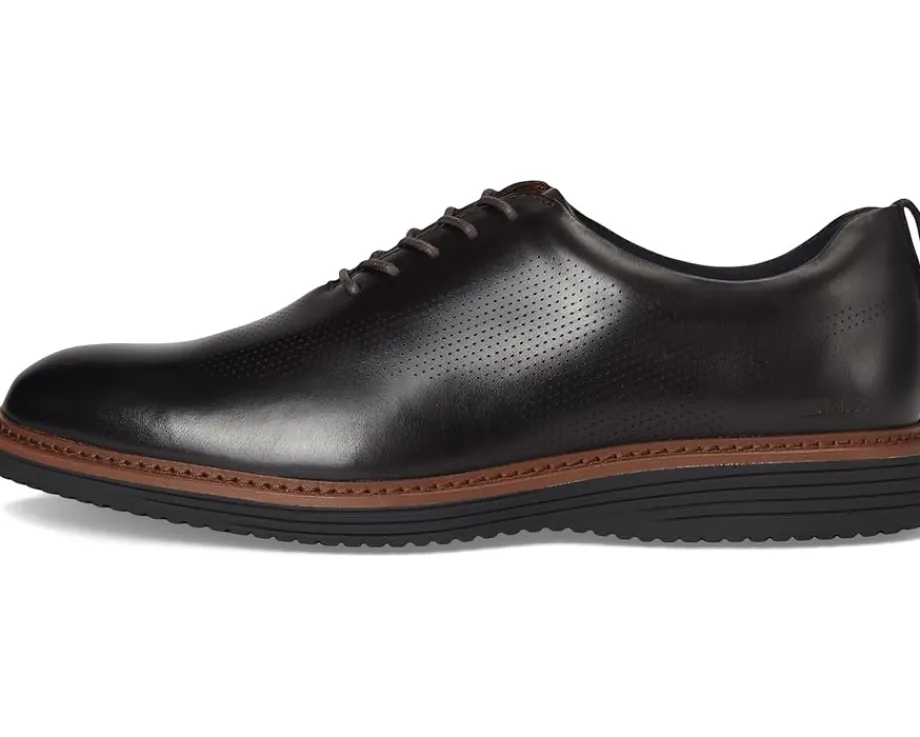 Johnston & Murphy Oxfords|Oxfords<Upton One-piece Perfed Plain Toe Mahogany Full Grain