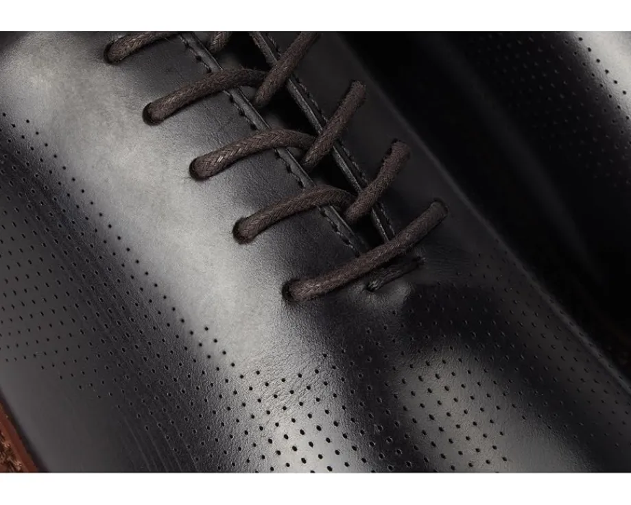 Johnston & Murphy Oxfords|Oxfords<Upton One-piece Perfed Plain Toe Mahogany Full Grain