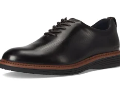 Johnston & Murphy Oxfords|Oxfords<Upton One-piece Perfed Plain Toe Mahogany Full Grain