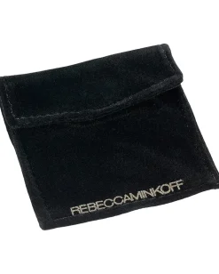 Rebecca Minkoff V Bar Necklace Gold Toned/Crystal Outlet