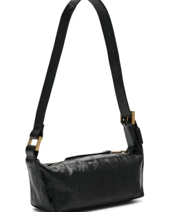 AllSaints Handbags|Shoulder Bags<Vega Panel Min Shoulder Black