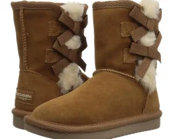 Koolaburra by UGG Kids Shoes<Victoria Short Boot (Toddler) Chestnut