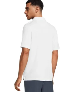 Johnston & Murphy Activewear<Vintage Slub V-Neck Polo White