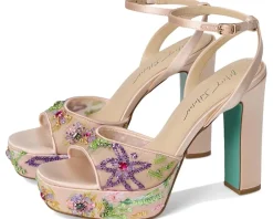 Blue by Betsey Johnson Heels|Sandals<Viven Nude Multi