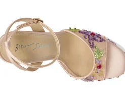 Blue by Betsey Johnson Heels|Sandals<Viven Nude Multi