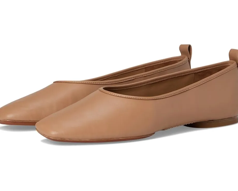 Vince Flats<Vivian Slip-Ons Chai Tan Leather