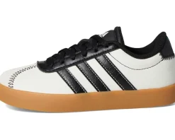 Shoes|Shoes|adidas Kids VL Court 3.0 Shoes (Little Kid/Big Kid) Off-White/Black/Off-White