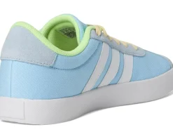 Shoes|Shoes|adidas Kids VL Court 3.0 Shoes (Little Kid/Big Kid) Clear Sky/White/Yellow