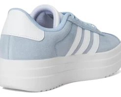 Shoes|Shoes|adidas Kids VL Court Bold Sportswear Shoes (Big Kid) Blue/White/White