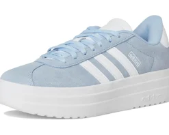 Shoes|Shoes|adidas Kids VL Court Bold Sportswear Shoes (Big Kid) Blue/White/White
