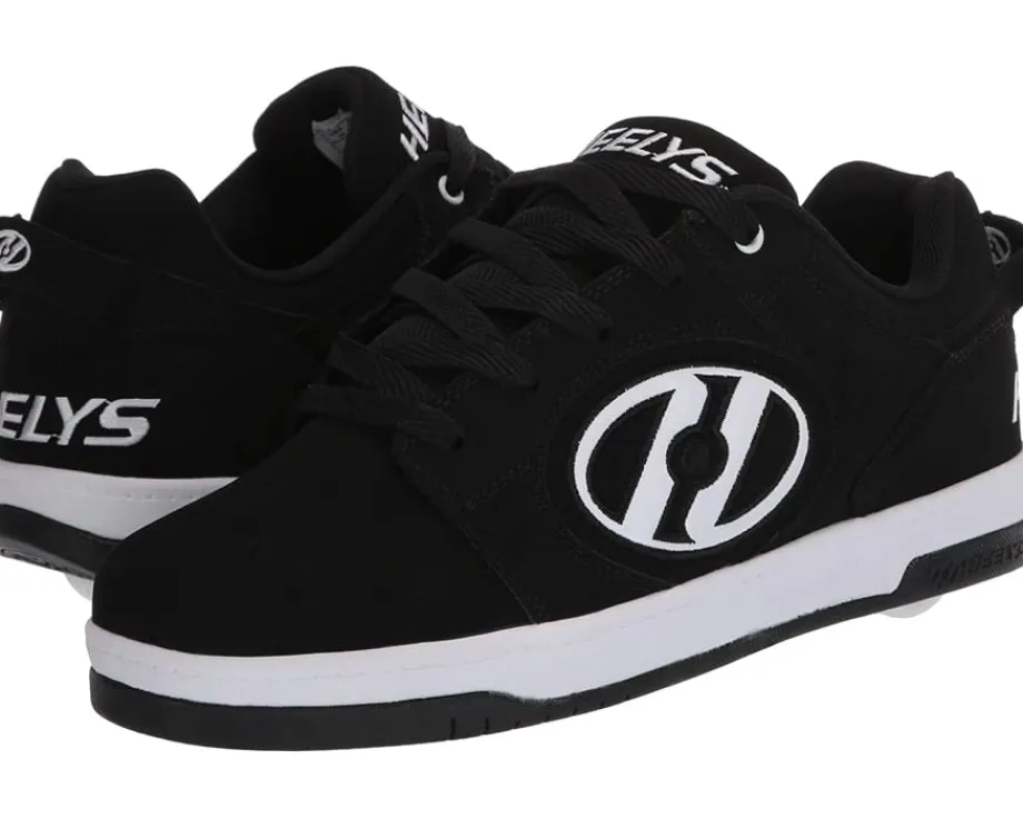 Heelys Voyager (Little Kid/Big Kid) Black/White Sale