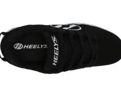 Heelys Voyager (Little Kid/Big Kid) Black/White Sale
