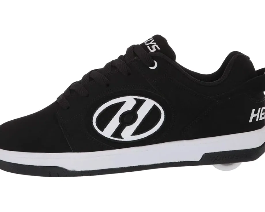 Heelys Voyager (Little Kid/Big Kid) Black/White Sale