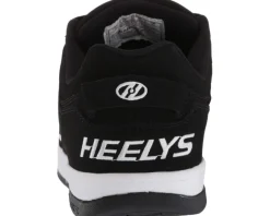 Heelys Voyager (Little Kid/Big Kid) Black/White Sale