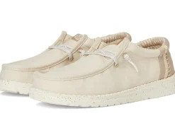 Kids/BOY Hey Dude Kids Wally Break Brushed Linen (Little Kid/Big Kid)