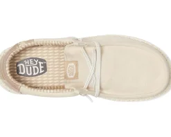 Kids/BOY Hey Dude Kids Wally Break Brushed Linen (Little Kid/Big Kid)