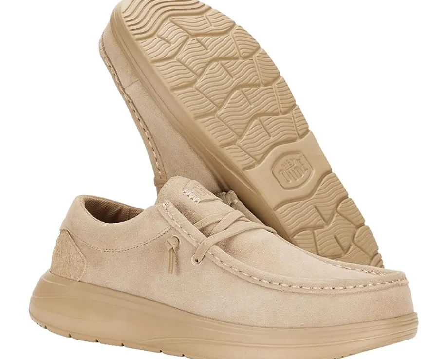 Hey Dude Loafers|Loafers<Wally COMF Suede Tan