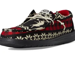 Sneakers|Sneakers|Hey Dude Wally Holiday Cheers Black/Multi