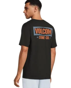 Volcom Activewear|T-Shirts<Warning Pocket Tee Black