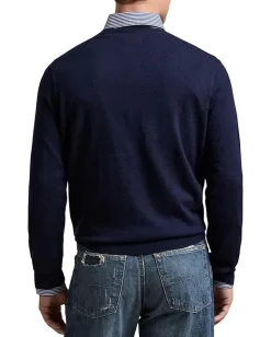 Polo Ralph Lauren Washable Wool V-Neck Sweater