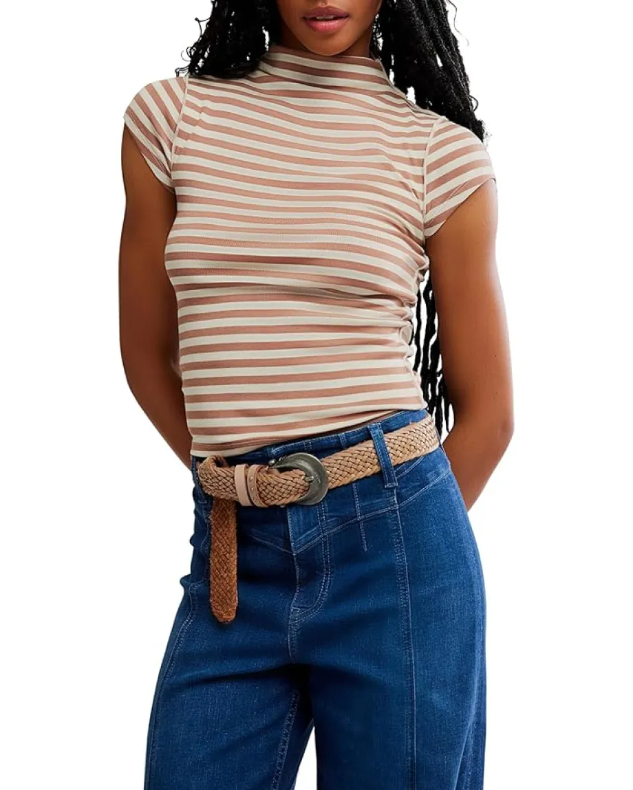 Women Free People We The Free Lola Striped Tee